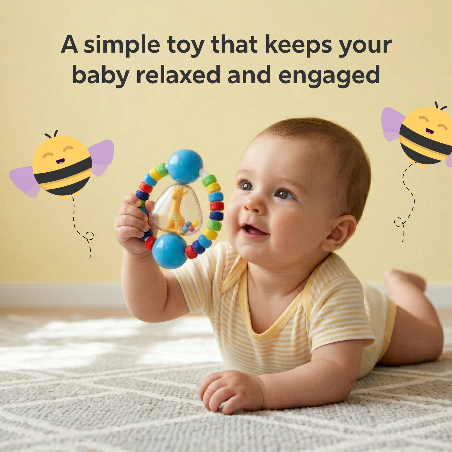 Happy Giraffe Bead Spinner