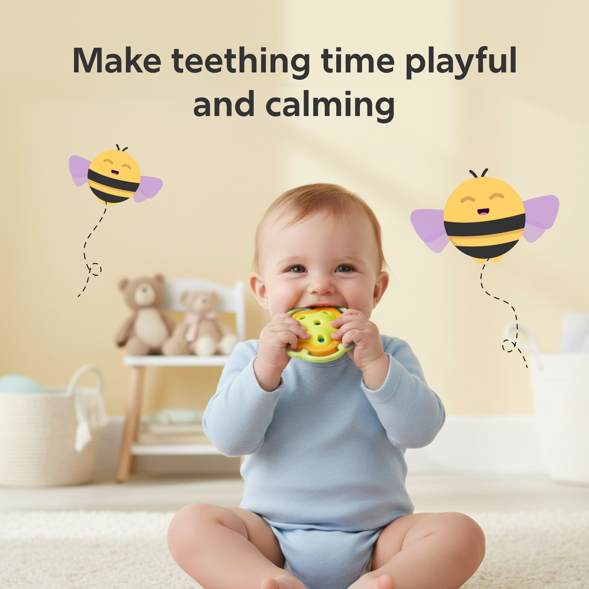 Soft Bell Teether