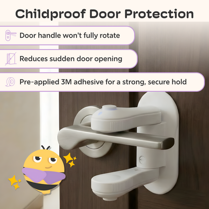 Door Lever Safety Lock