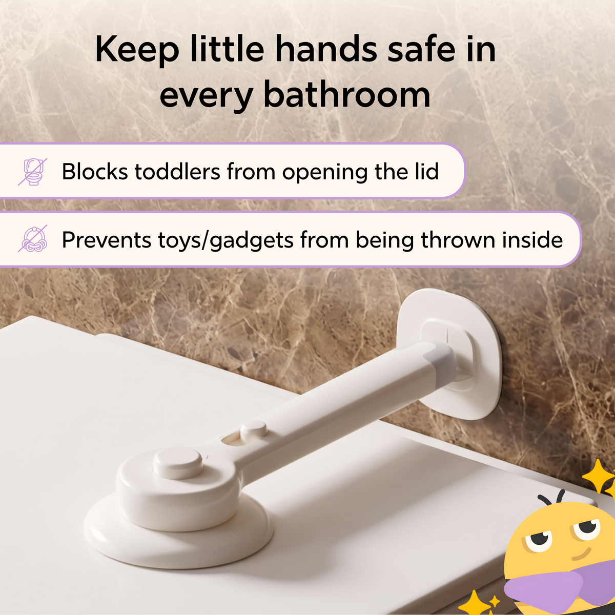 Toddler Toilet Safety Lock