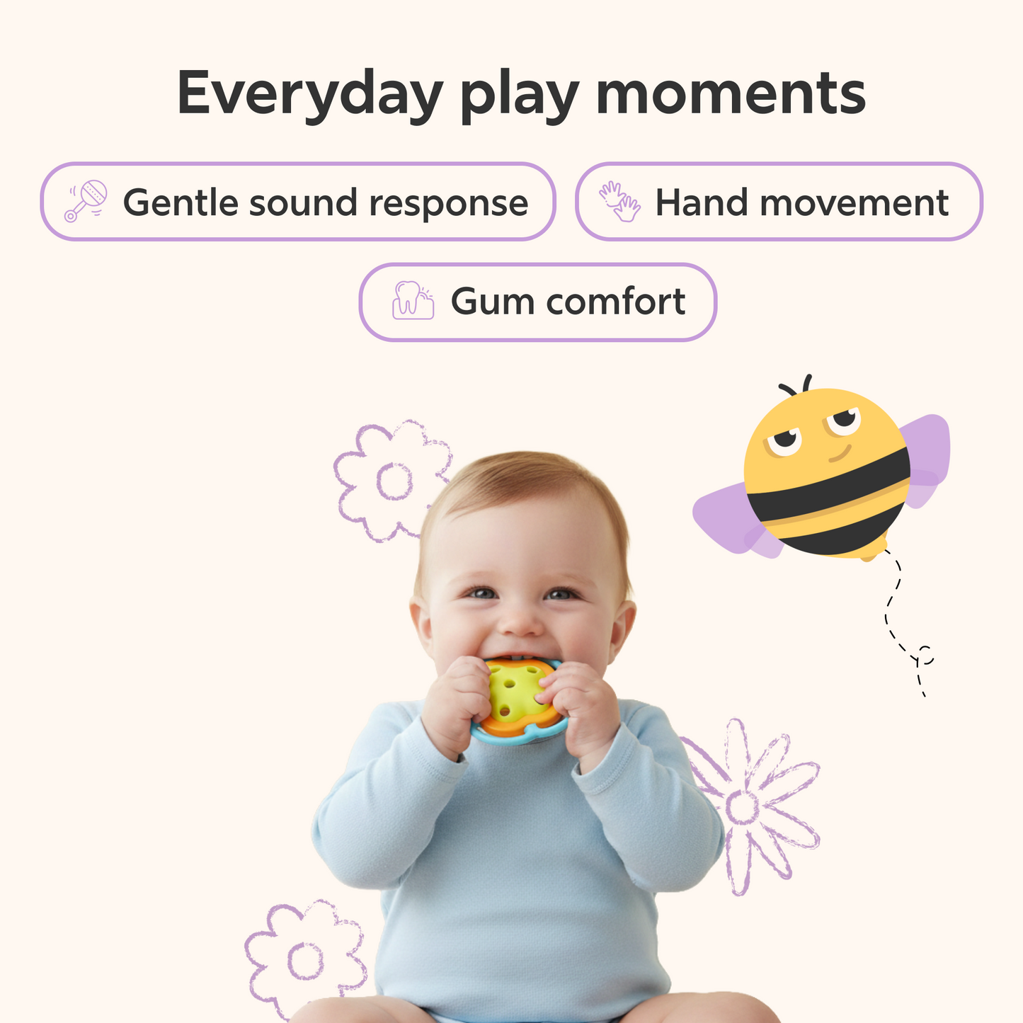Soft Bell Teether