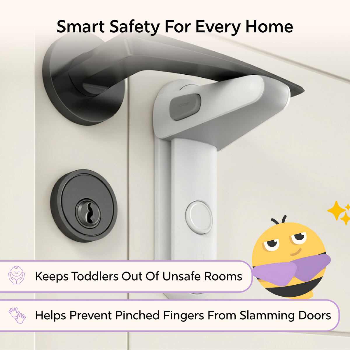 Toddler Safety Door Lever Lock