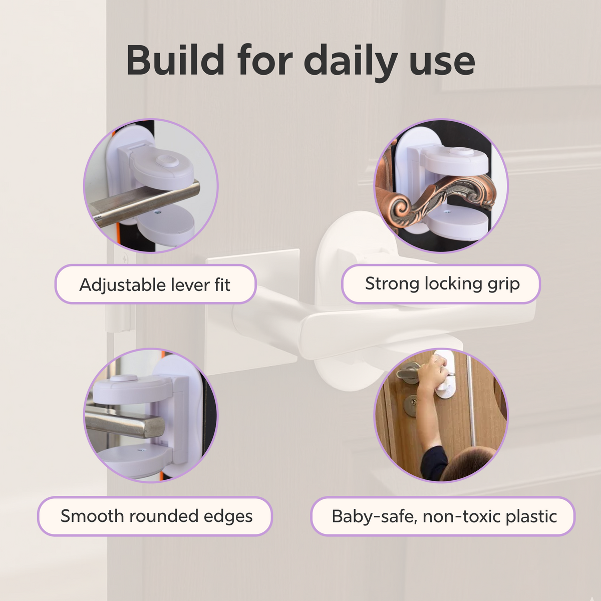 Door Lever Lock Plus