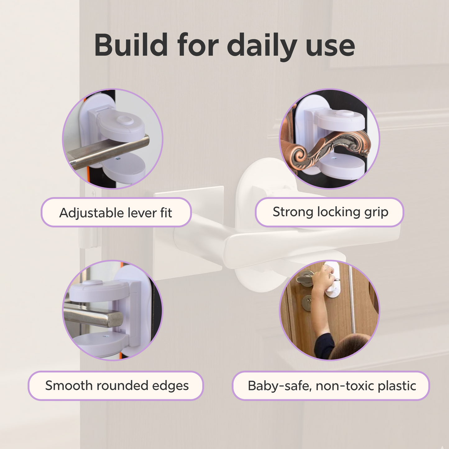 Door Lever Lock Plus