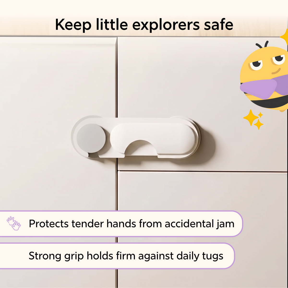 Beekidd Cabinet Shield Lock