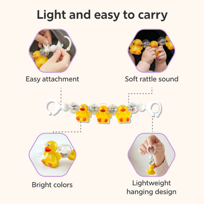 Duck Stroller Rattle