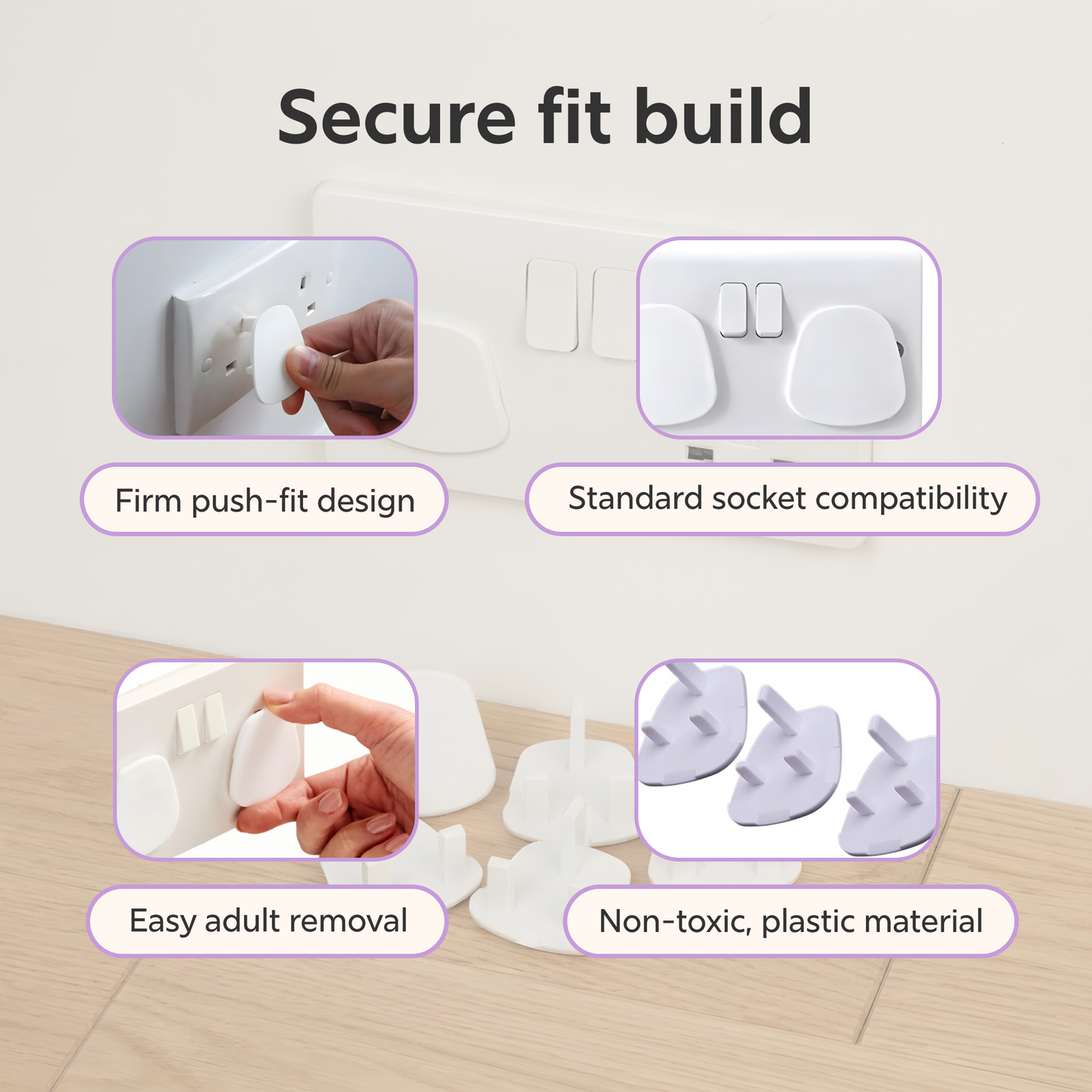 Socket Safety Plug Cover