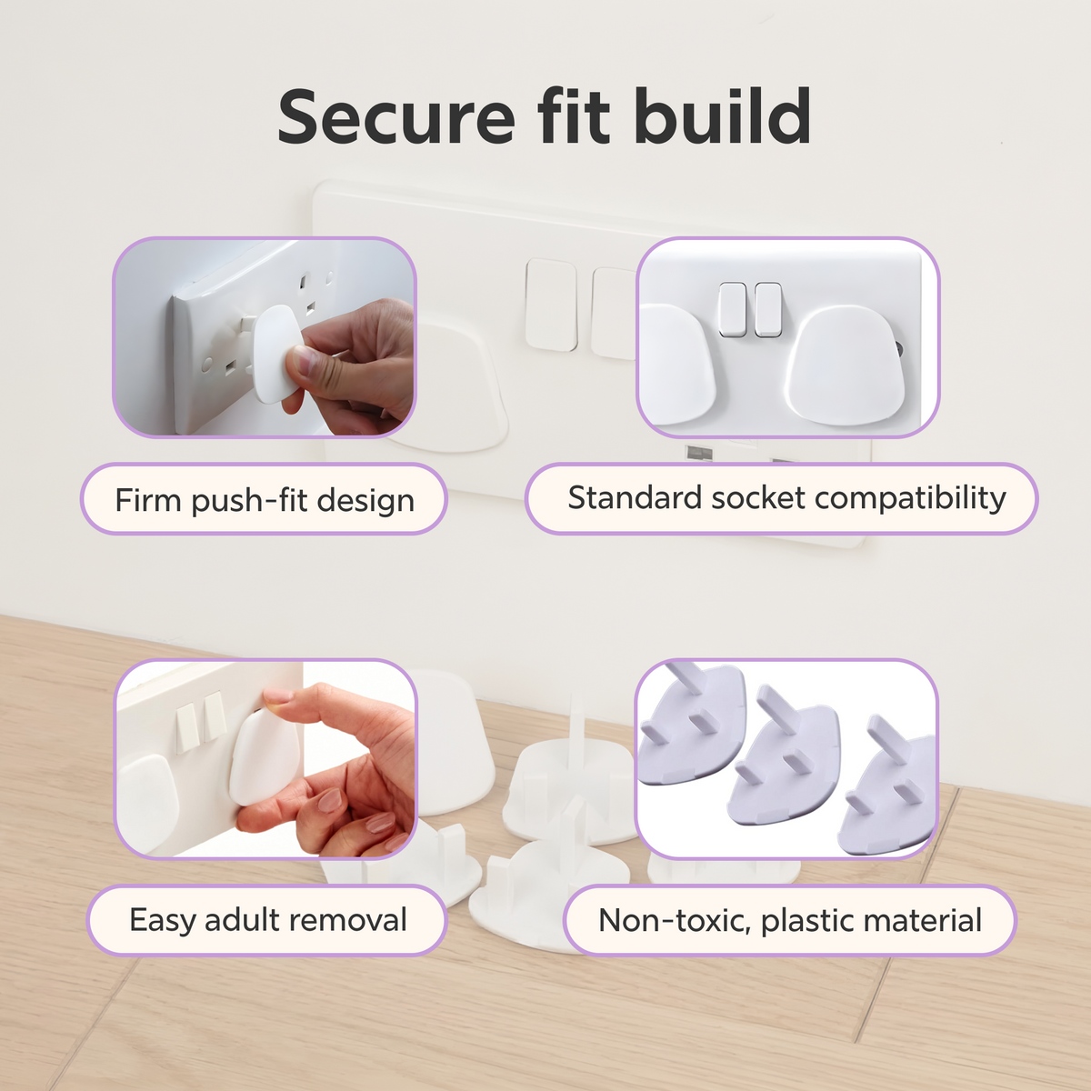 Socket Safety Plug Cover