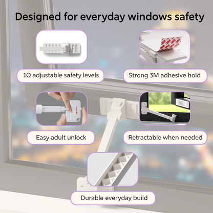 Window Safety Adjustable Lock