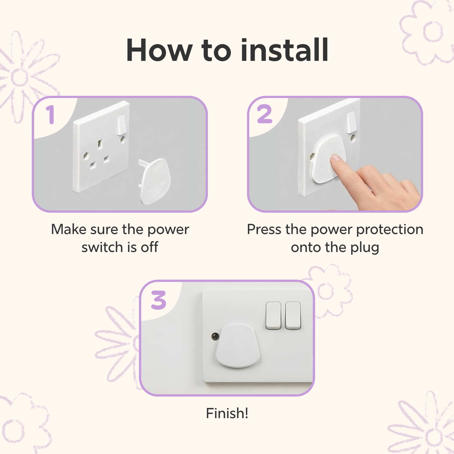 Socket Safety Plug Cover