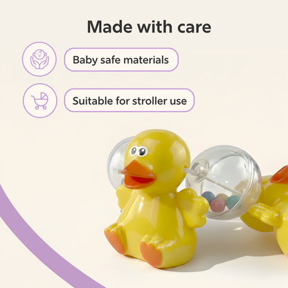 Duck Stroller Rattle