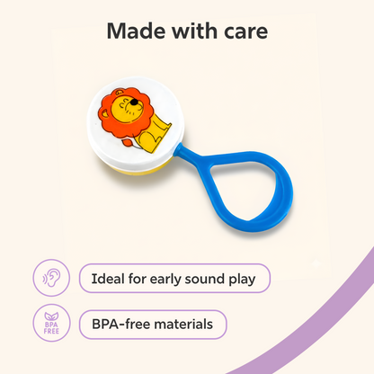 Little Lion Drum Rattle