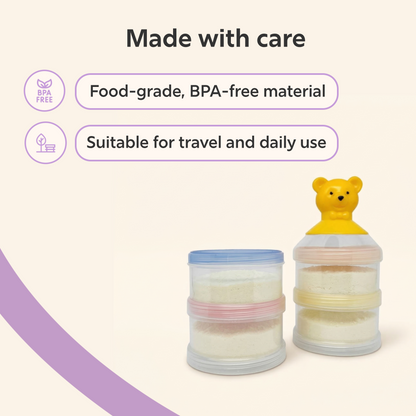 Bear Stack Milk Container