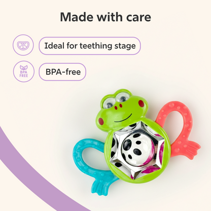 Happy Frog Teether