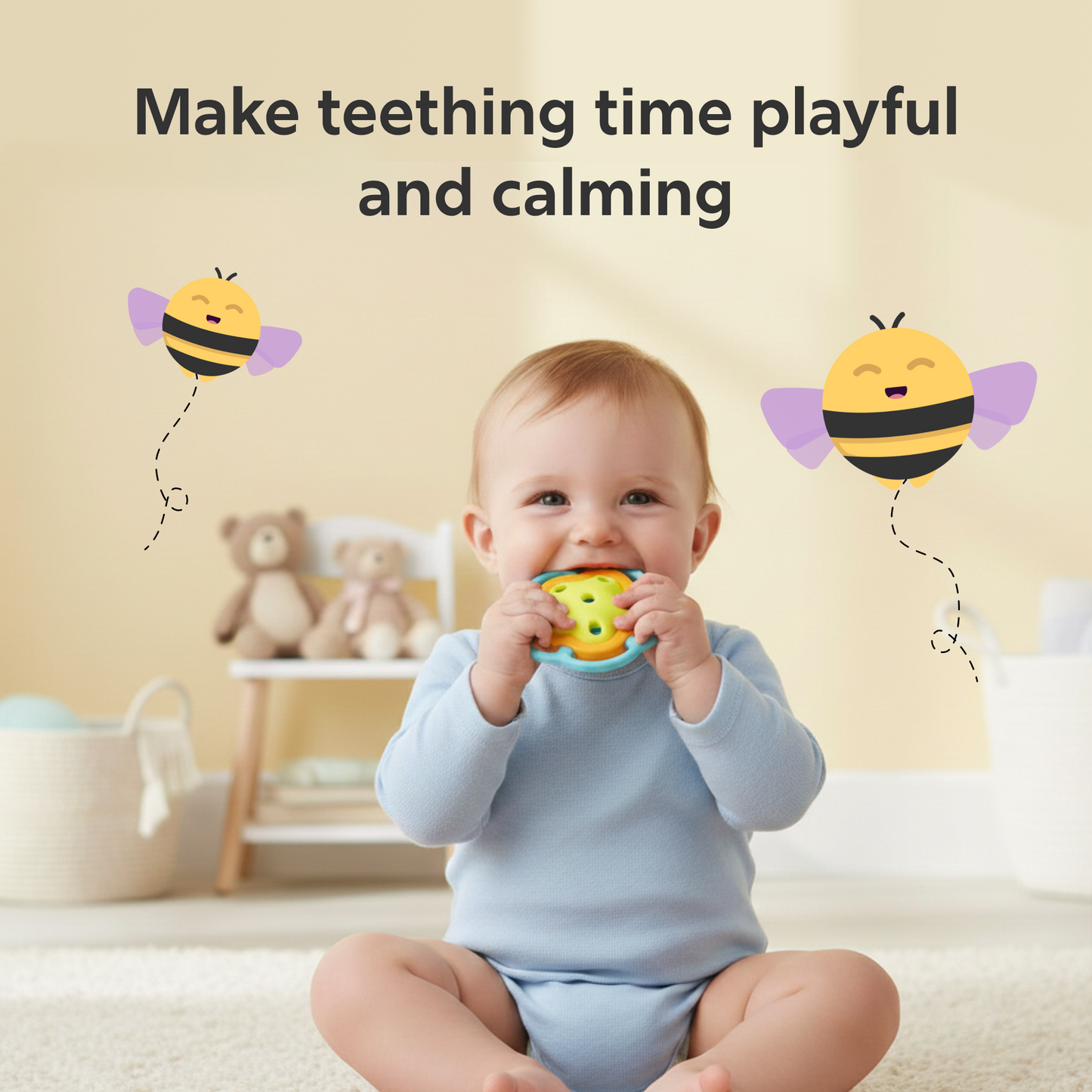 Soft Bell Teether