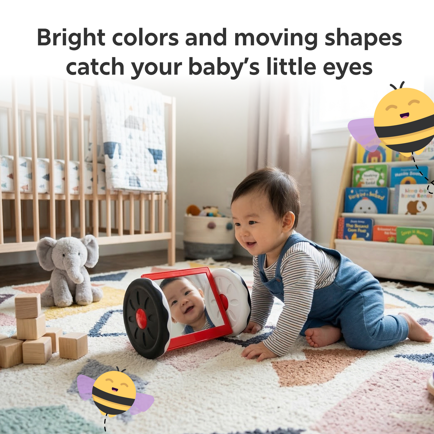 Look & Roll Mirror Toy