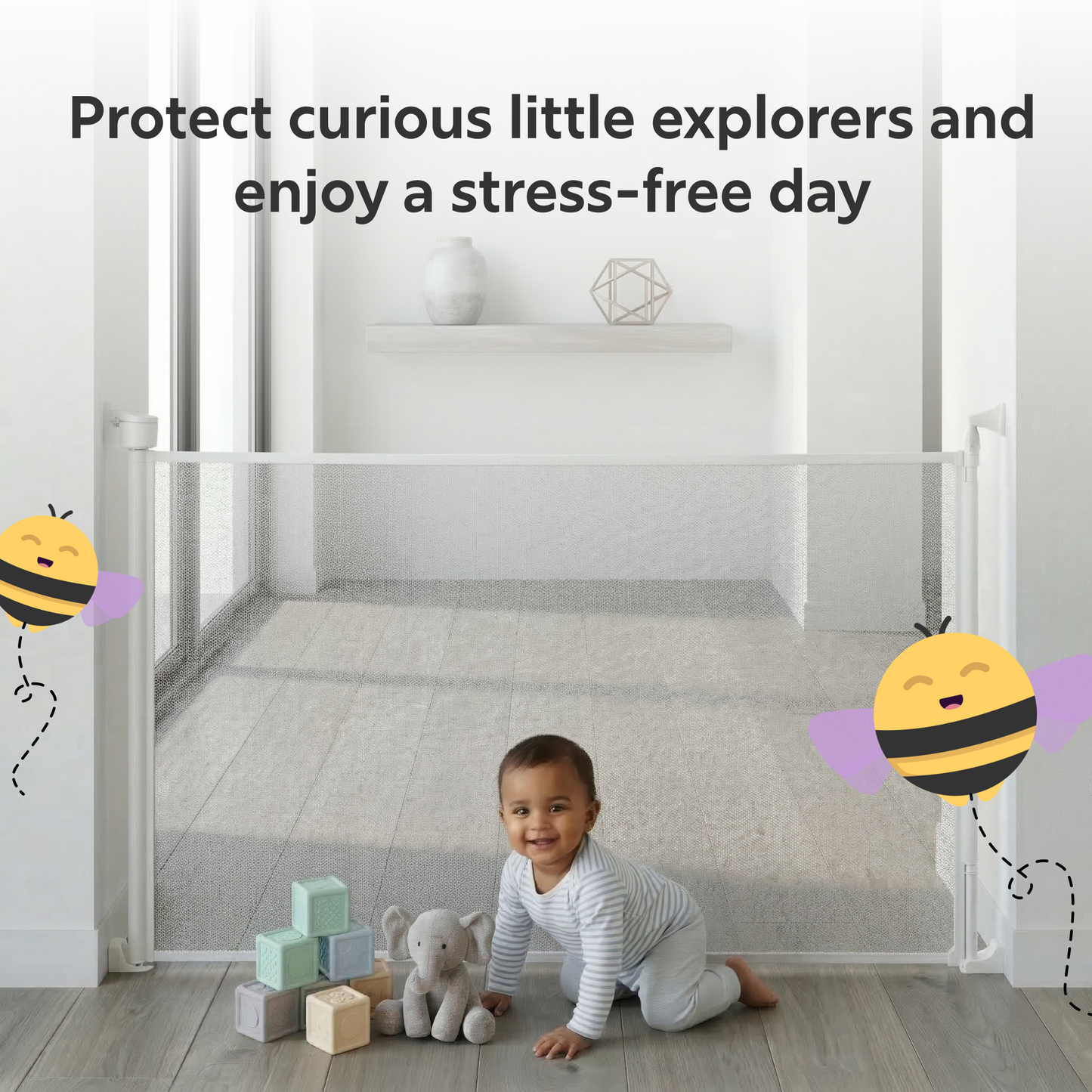 بوابة الأطفال SafeSpace (180 سم)