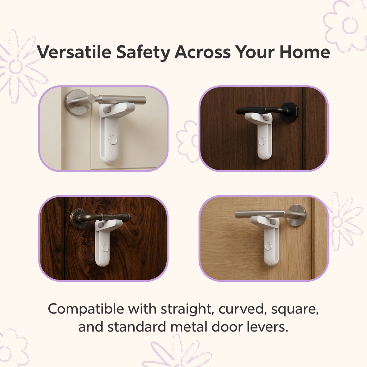 Toddler Safety Door Lever Lock