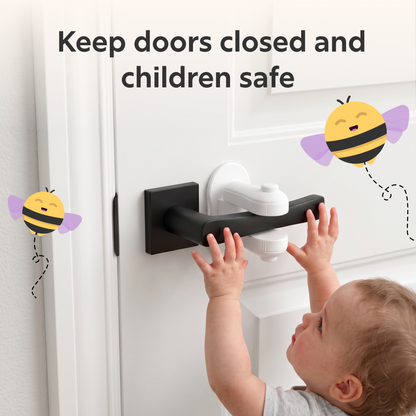 Door Lever Safety Lock